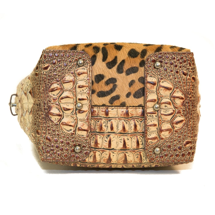 Leopard Bucket Bag