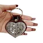 Western Heart Keychain