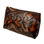 Laredo Leather Cosmetic Bag